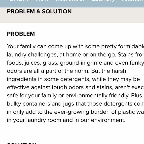 Norwex Eco-Wash Laundry Detergent NWT - Picture 8 of 16